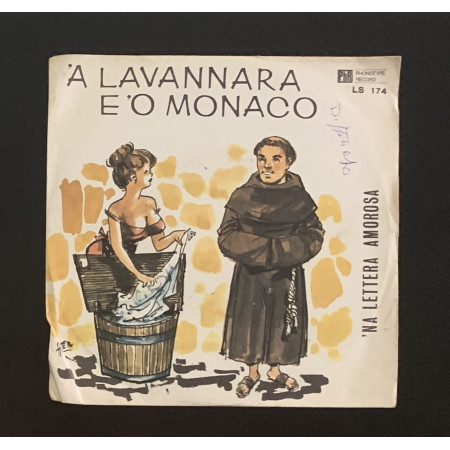Maringola, D'Onofrio Vinile 7" 45 giri 'A Lavannara E 'O Monaco / 'Na Lettera Amorosa Nuovo