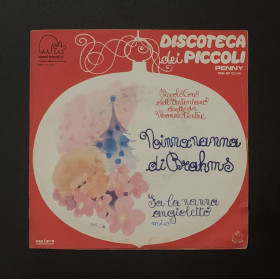 Piccolo Coro Dell'Antoniano Vinile 7" 45 giri Ninna Nanna Di Brahms / Fa La Nanna Angioletto Mio Nuovo