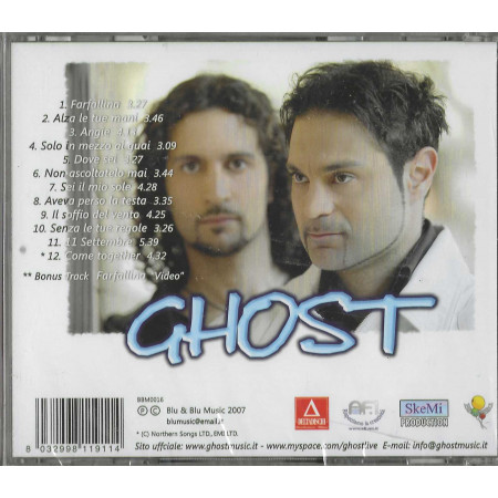 Ghost CD Omonimo, Same / Blu & Blu Music – BBM0016 Sigillato