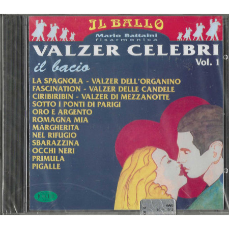 Mario Battaini CD Valzer Celebri Vol. 1/ Joker – CD11024 Sigillato