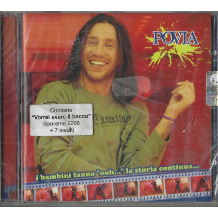 Povia CD I Bambini Fanno Ooh... La Storia Continua / Target – TARG0706 Sigillato