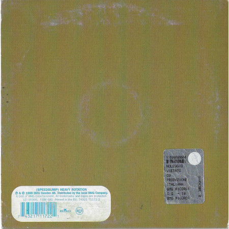Speedbump CD 'S Singolo Don't You Love Me / RCA – 74321711722 Nuovo