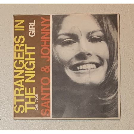 Santo & Johnny Vinile 7" 45 giri Strangers In The Night / Girl Nuovo