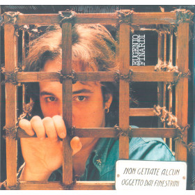 Eugenio Finardi LP Vinile Non Gettate Alcun Oggetto Dai Finestrini / Sigillato