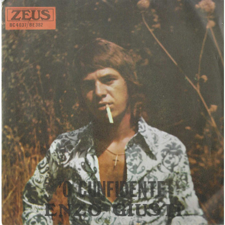 Enzo Giusti Vinile 7" 45 giri 'O Cunfidente / Giovane Onorato Nuovo