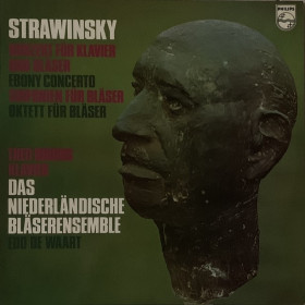 Stravinsky, Bruins ‎LP Concerto For Piano And Wind Instruments / Ebony Nuovo ‎