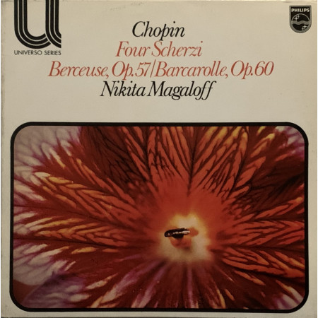 Chopin, Magaloff ‎LP Four Scherzi / Berceuse, Op.57 / Barcarolle, Op.60 Nuovo ‎