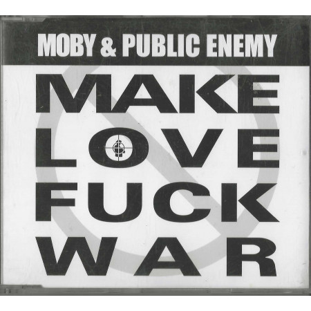 Moby & Public Enemy CD 'S Singolo Make Love Fuck War /  0724354991325 Nuovo