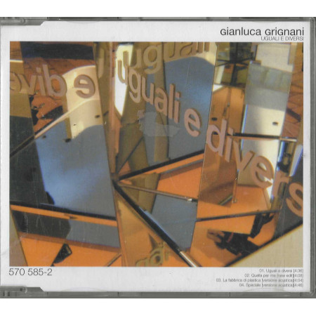 Gianluca Grignani CD 'S Singolo Uguali E Diversi / Universal – 5705852 Nuovo