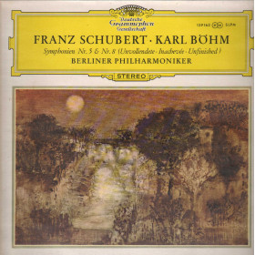 Schubert, Böhm LP Symphonien Nr. 5 & Nr. 8 / Deutsche –139162SLPM Nuovo ‎