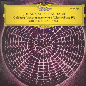 Bach, Kempff LP Goldberg Variationen BWV 988 / Deutsche –139455 Nuovo