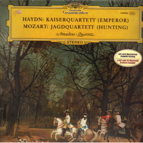 Haydn, Mozart LP Kaiserquartett (Emperor) / Jagdquartett (Hunting) Nuovo