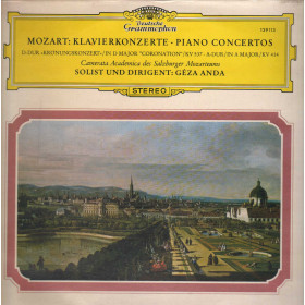 Mozart, Anda LP Piano Concerto No. 26, K. 537 Coronation Nuovo