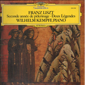 Liszt, Kempff LP Seconde Année De Pèlerinage / Deutsche – 2530560 Nuovo