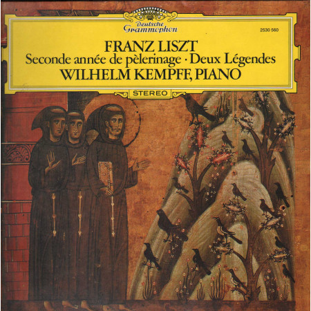 Liszt, Kempff LP Seconde Année De Pèlerinage / Deutsche – 2530560 Nuovo