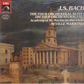 Bach, Marriner LP Die Vier Orchestersuiten / 2703103 Sigillato