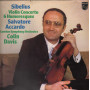 Sibelius, Accardo LP Violin Concerto, 6 Humoresques / Philips – 9500675 Nuovo