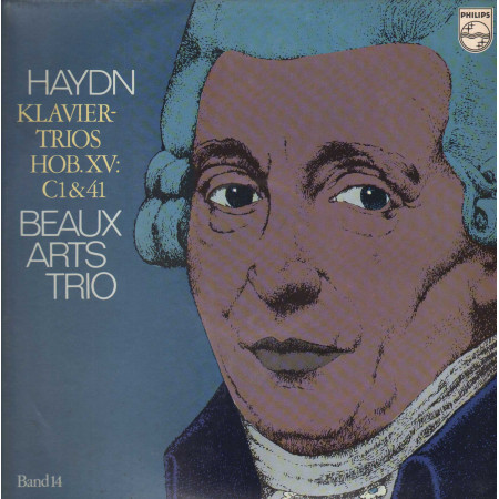Haydn, Beaux Arts Trio LP Piano Trios H.XV Nos. C1 & 41 (Volume 14) Nuovo
