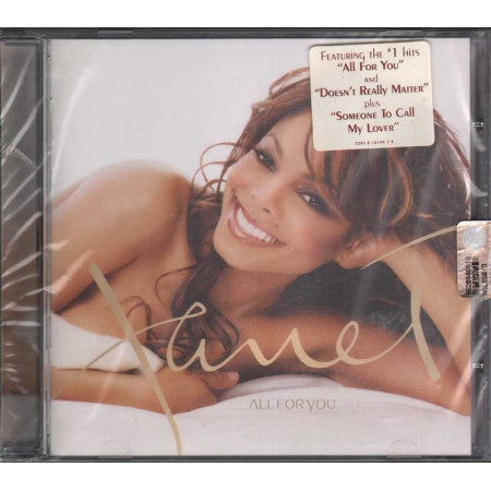 Janet Jackson ‎‎CD All For You Nuovo Sigillato 0724381014424