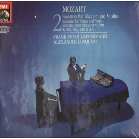 Mozart, Zimmermann LP 2 / Sonaten Fur Klavier Und Violin K 306, 302, 296 & 377 Sigillato