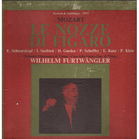 Mozart, Furtwangler LP Le Nozze di Figaro / Cetra – LO83 Nuovo