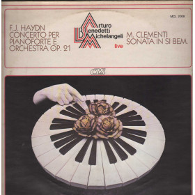 Michelangeli, Haydn, Clementi LP Concerto Per Pianoforte, Sonata In Si Bemolle Nuovo