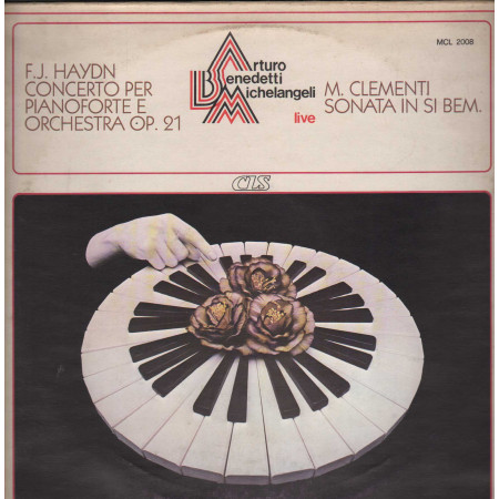 Michelangeli, Haydn, Clementi LP Concerto Per Pianoforte, Sonata In Si Bemolle Nuovo