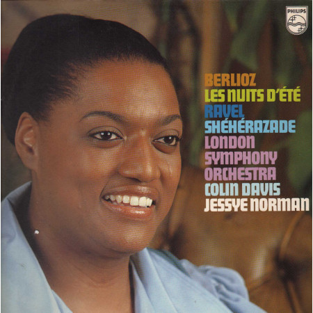 Berlioz, Ravel, Davis LP Les Nuits D'ete / Sheherazade / Philips – 9500783 Nuovo
