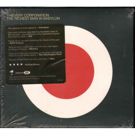 Thievery Corporation -“ The Richest Man In Babylon Nuovo Sigillato 0795103006027