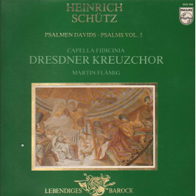Schutz, Fidicinia LP Psalmen Davids, Psalms Vol. 1 / Philips – 9502046 Nuovo