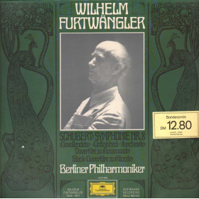 Furtwangler, Berliner Philharmoniker, Schubert LP Symphonie Nr. 8 / 2535804 Nuovo