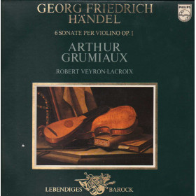 Handel, Grumiaux LP 6 Sonate Per Violino Op. 1 / Philips – 9502023 Nuovo