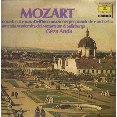 Mozart, Anda LP Concerti N.12, 26 Dell'Incoronazione / Deutsche – 2535466 Nuovo