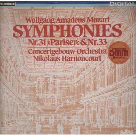 Concertgebouworkest, Harnoncourt LP Symphonie Nr. 33 B-Dur, NR. 31 D-Dur Nuovo