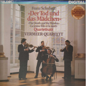 Schubert, Vermeer Quartet LP Der Tod Und Das Madchen / TELDEC – 642868AZ Nuovo