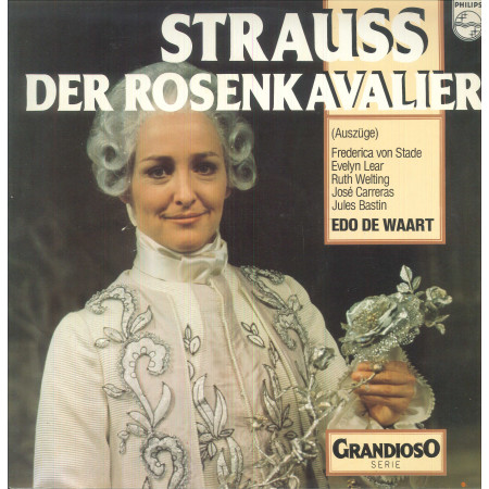 Strauss, de Waart LP Der Rosenkavalier / Philips – 6570101 Nuovo