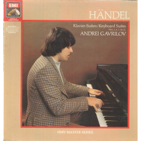 Handel, Gavrilov LP Klavier-Suiten Nr. 1, 6, 7, 10, 11 / His Master's Voice – 2908471 Sigillato