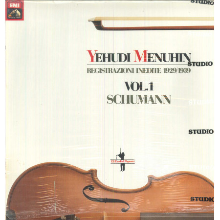 Yehudi Menuhin LP Schumann Vol. 1 / EMI – 532908701 Sigillato