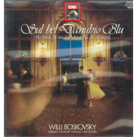 Strauss Jr, Boskovsky LP Sul Bel Danubio Blu - I Piu Famosi Walzer Viennesi Sigillato