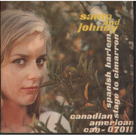 Santo & Johnny Vinile 7" 45 giri Spanish Harlem / Stage To Cimarron Nuovo