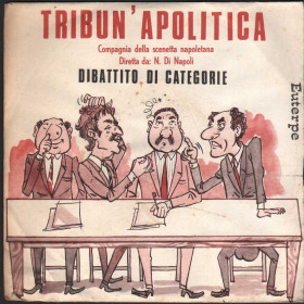 Enzo Armenio Vinile 7" 45 giri Tribun' Apolitica / Dibattito Di Categorie / 066 Nuovo