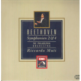 Beethoven, Muti ‎Lp Vinile Symphonien 2, 4 / EMI – 067EL7494891 Sigillato