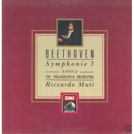 Beethoven, Muti ‎Lp Vinile Symphonie 3 Eroica / EMI – 067EL7494901 Sigillato