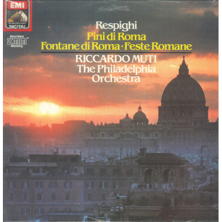Respighi, Muti Lp Vinile Pini Di Roma, Fontane Di Roma, Feste Romane Sigillato
