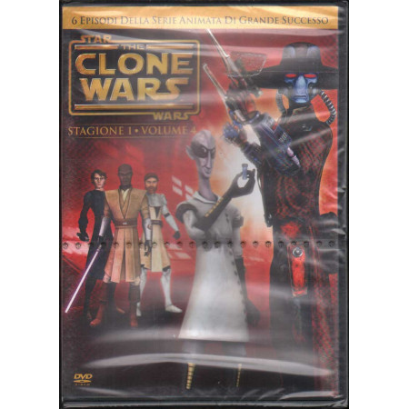 Star Wars - The Clone Wars, Stagione 01 Vol 4 DVD Various / Sigillato 5051891007666