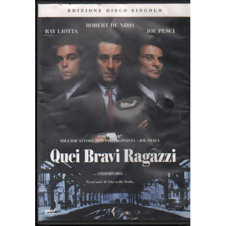 Quei Bravi Ragazzi DVD Martin Scorsese / Sigillato 7321955120395