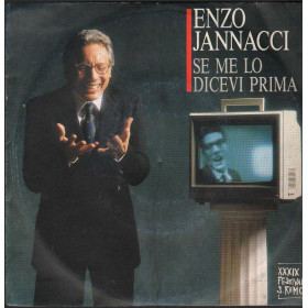 Enzo Jannacci Vinile 7" 45 giri Se Me Lo Dicevi Prima / Vita E Bottoni Nuovo