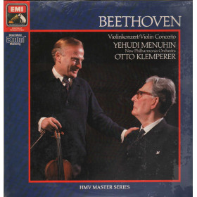 Klemperer, Beethoven, Menuhin Lp Vinile Violin Concerto In D Op. 61 Sigillato