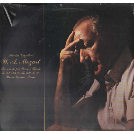 Mozart, Gazzelloni Lp Vinile Sonate, Piano E Flauto K. 360, 374 D 296, 377 Sigillato