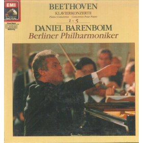 Beethoven, Barenboim Lp Vinile Klavierkonzerte Concertos Pour Piano 1,5 Sigillato